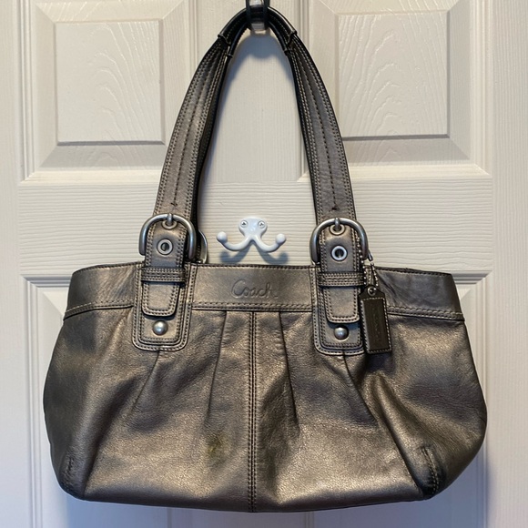 Coach Soho Pleated Leather Tote - Picture 1 of 11
